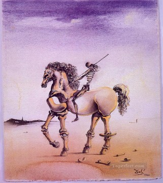 Cavallo Metafisco Surrealismo Pinturas al óleo